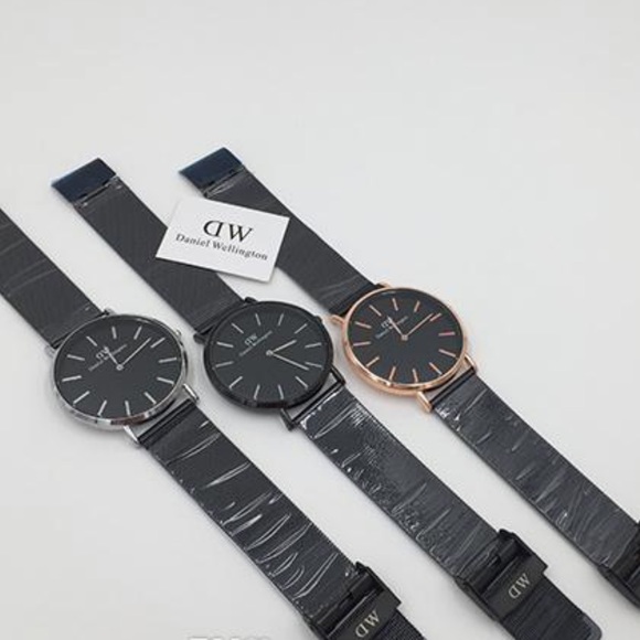 Men’s fancy black watch - Picture 2 of 5